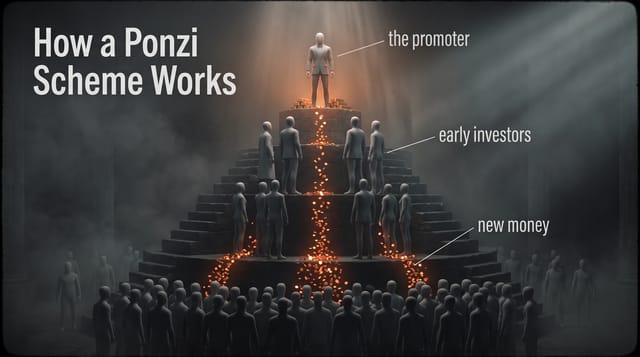 Mannequin Documentary 3D animation style: Moody cinematic 3D with faceless grey mannequins, noir lighting, fog and god rays, for serious documentaries.