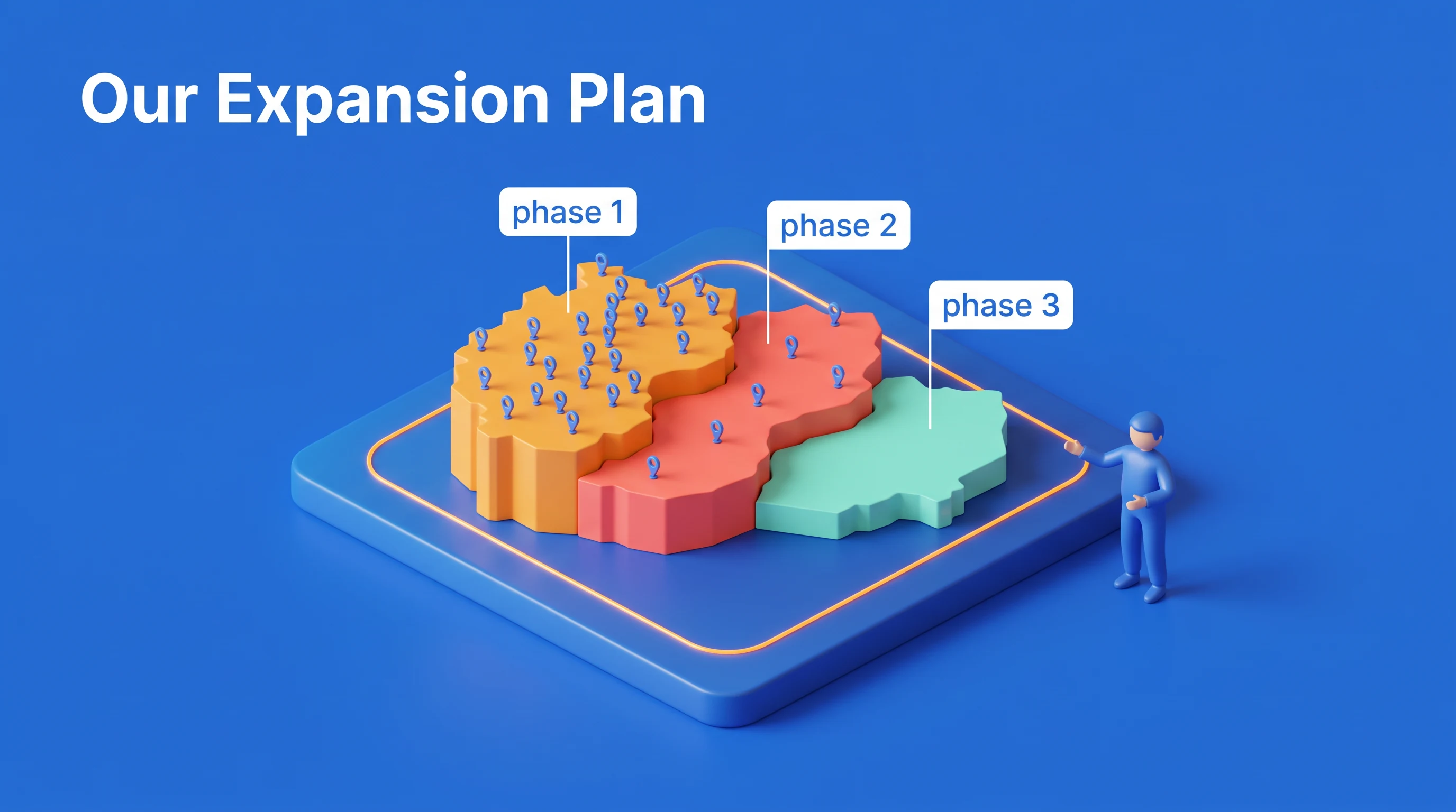 Our expansion plan, in the Azure Isometric 3D style