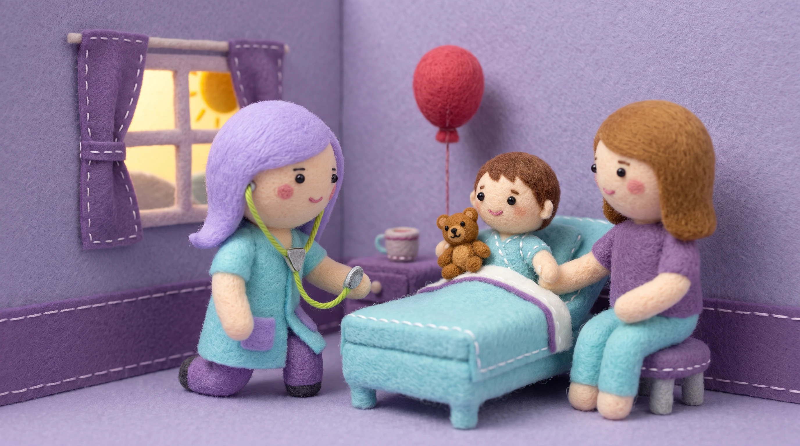 Felt Craft Medical style example