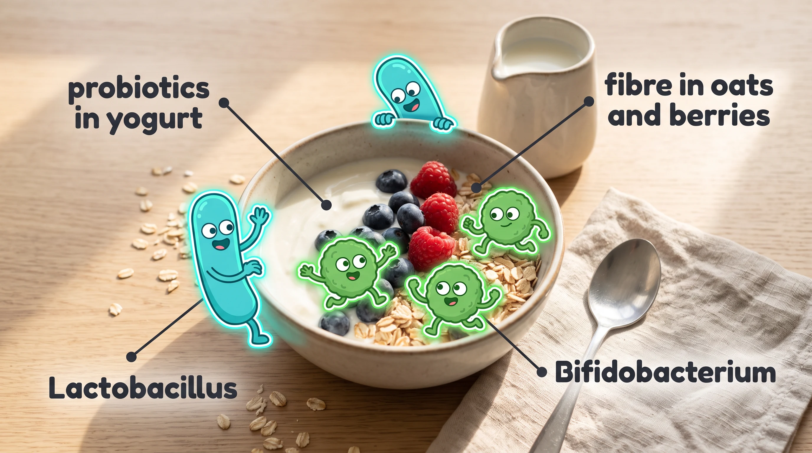 Feeding your gut microbiome, in the Mixed Reality Health style